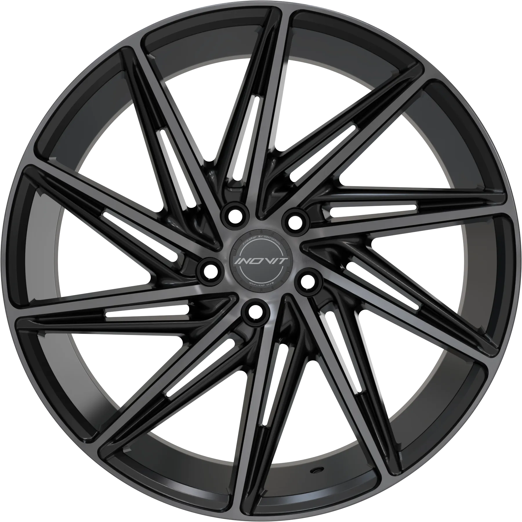 TURBINE II — Black/Machined Face/Satin Lacquer/Dark Tint