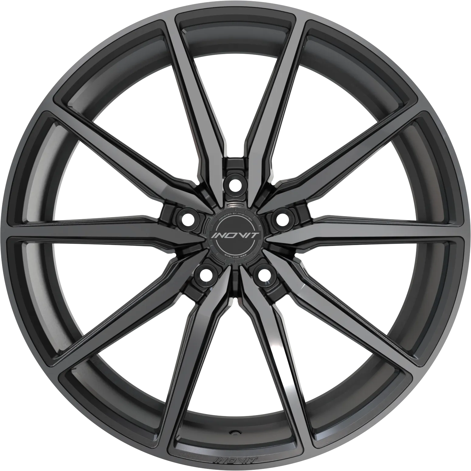 FRIXION 5 — Black/Machined Face/Satin Lacquer/Milled Ball Cut/Dark Tint