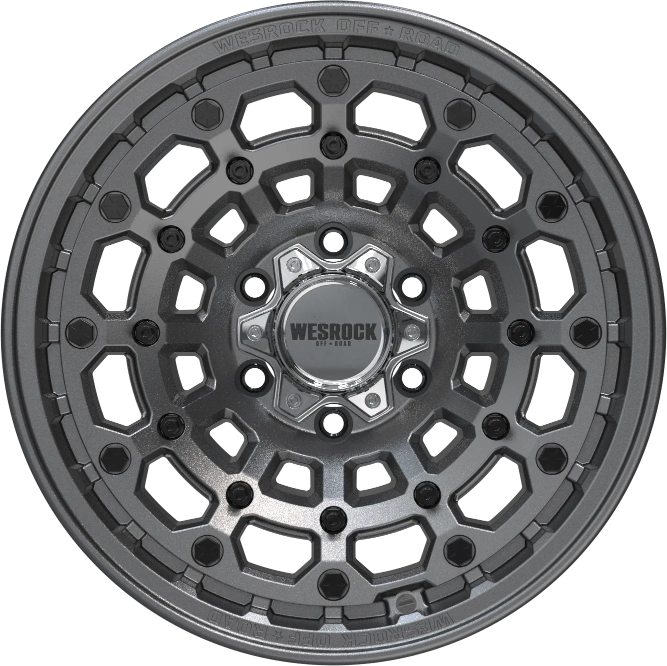 HK-12 — Anthracite/Satin Lacquer/Decorative Bolts Black