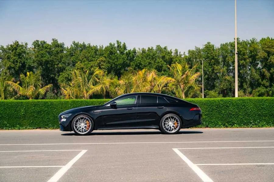 Mercedes-AMG GT four door in profile